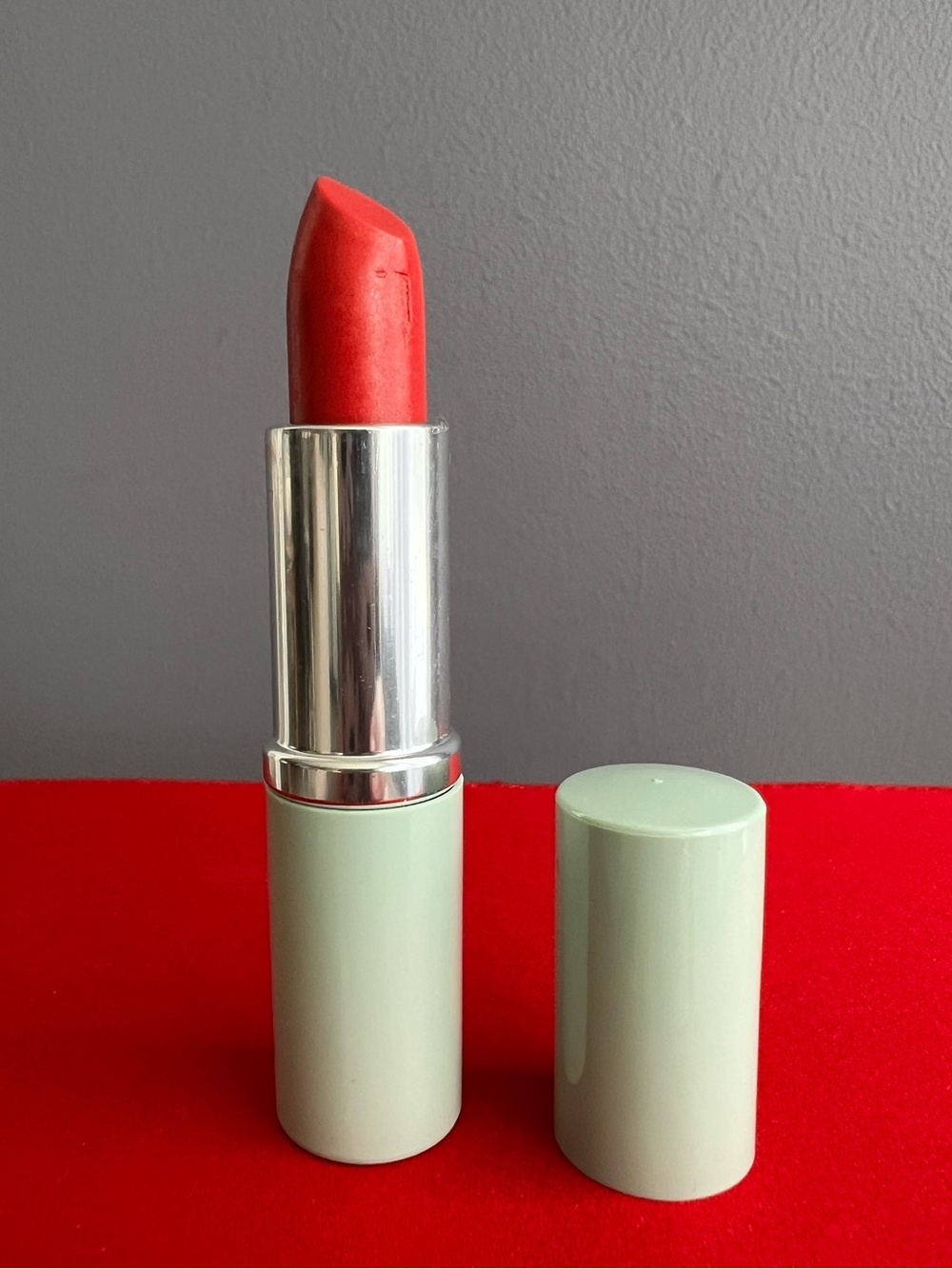 Clinique "Peach Lily" is a vintage, highly sought-after lipstick shade NWOB